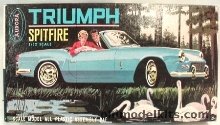 Aurora 1/32 Triumph Spitfire, 538-49 plastic model kit